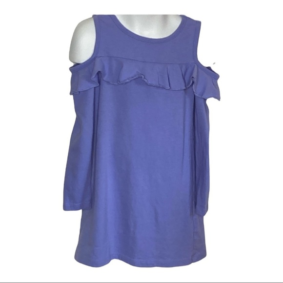 Fabkids Cold Shoulder Dress Sz 4/5 - Picture 1 of 5